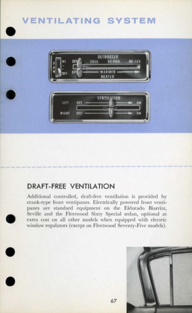 1959 Cadillac Salesmans Data Book Page 87